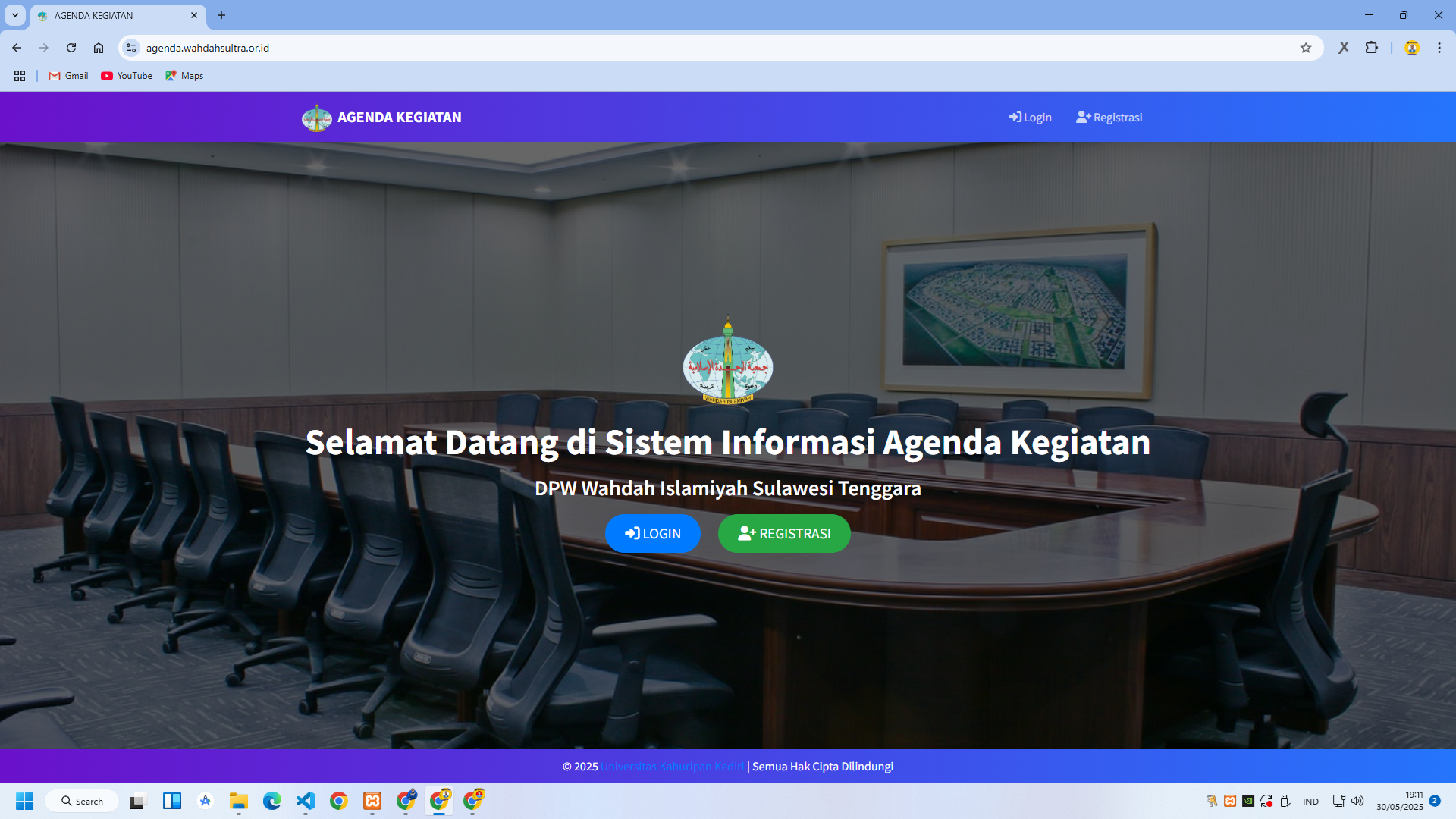 Sistem Manajemen Agenda Kegiatan
