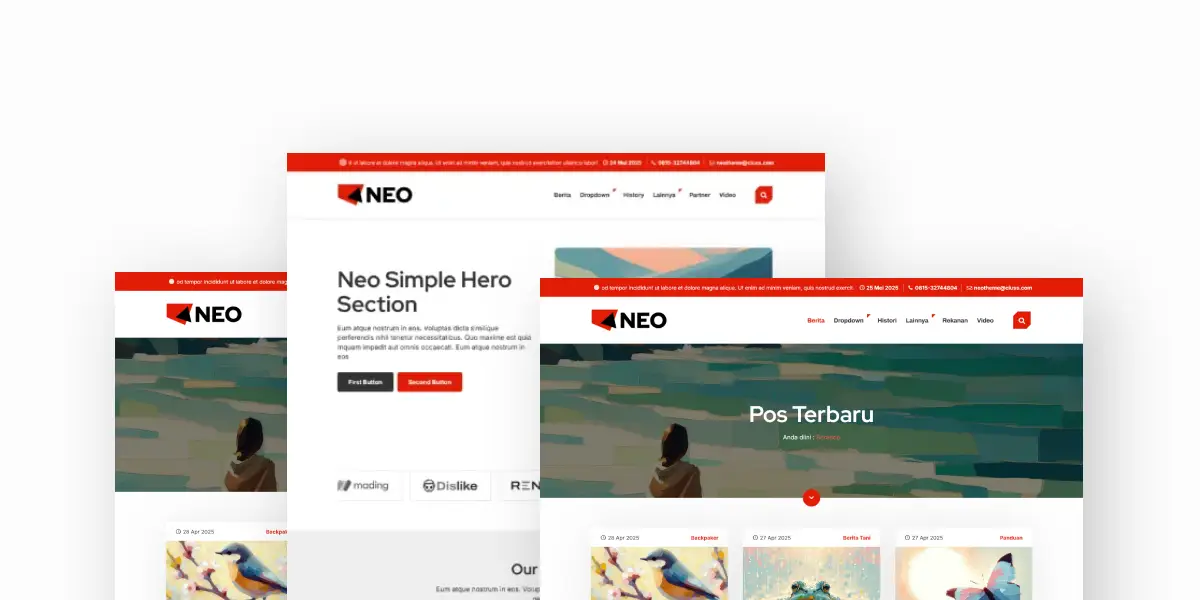 Website Company Profile Neo