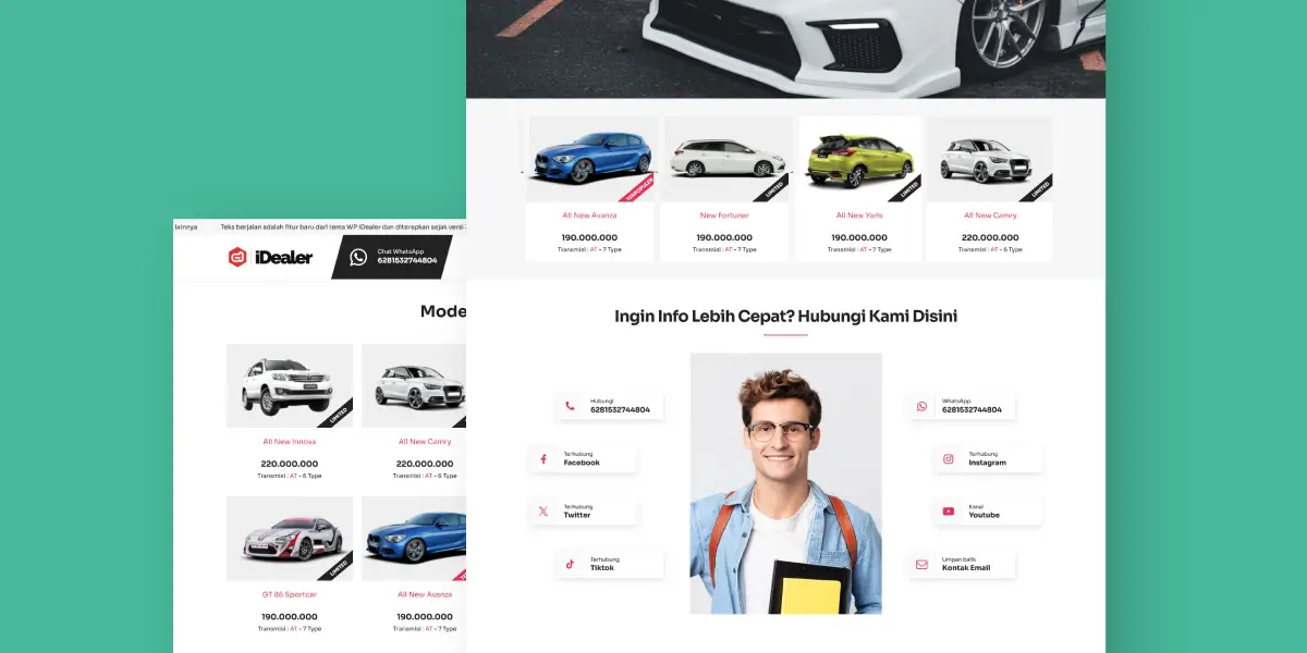 Website Dealer iDealer Roda