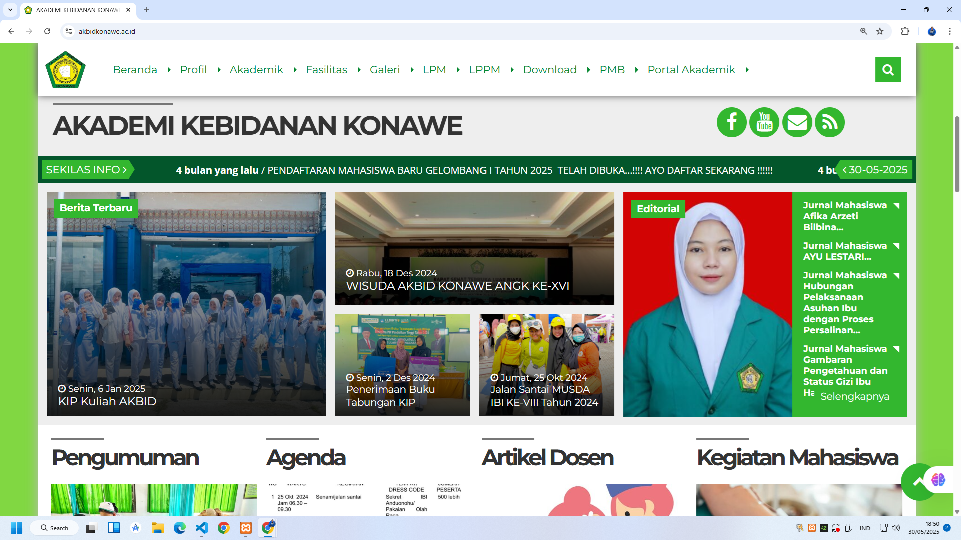 Website Profil Kampus