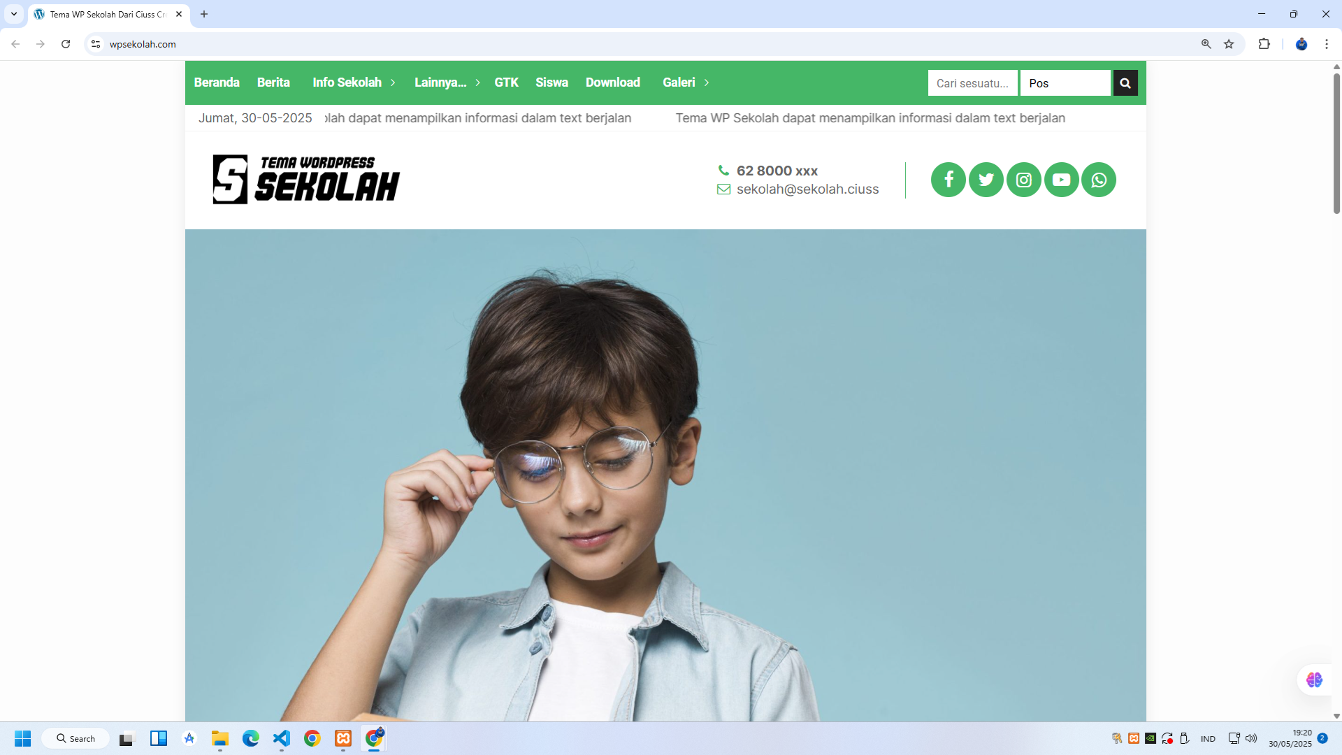 Website Profil Sekolah